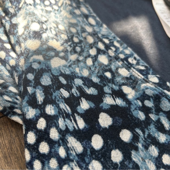 BCBG Blue Aqua Bodycon Dress with Long Sheer Sleeves - Picture 6 of 8